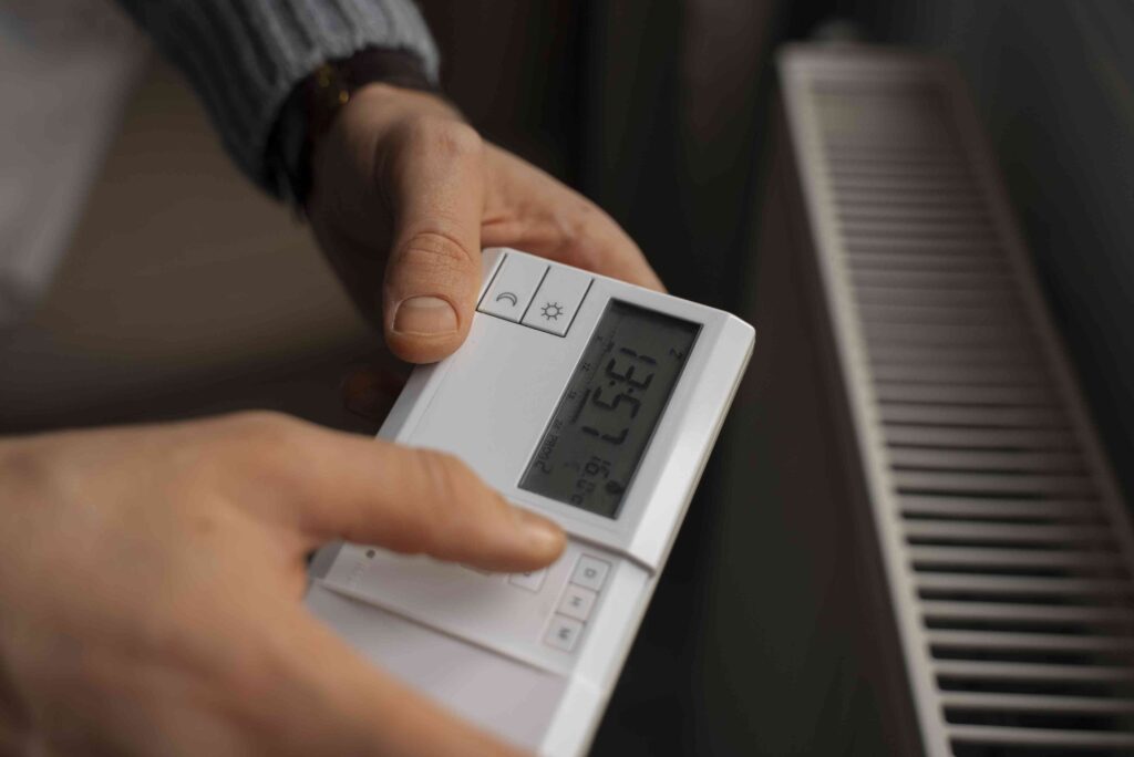central heating installation